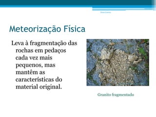 MeteorizaçãO
