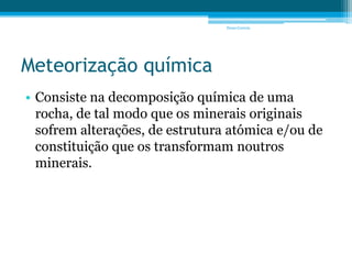 MeteorizaçãO