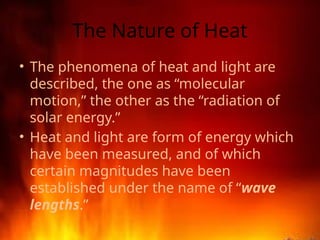 Meteorology: Information about Heat Physics. | PPTX