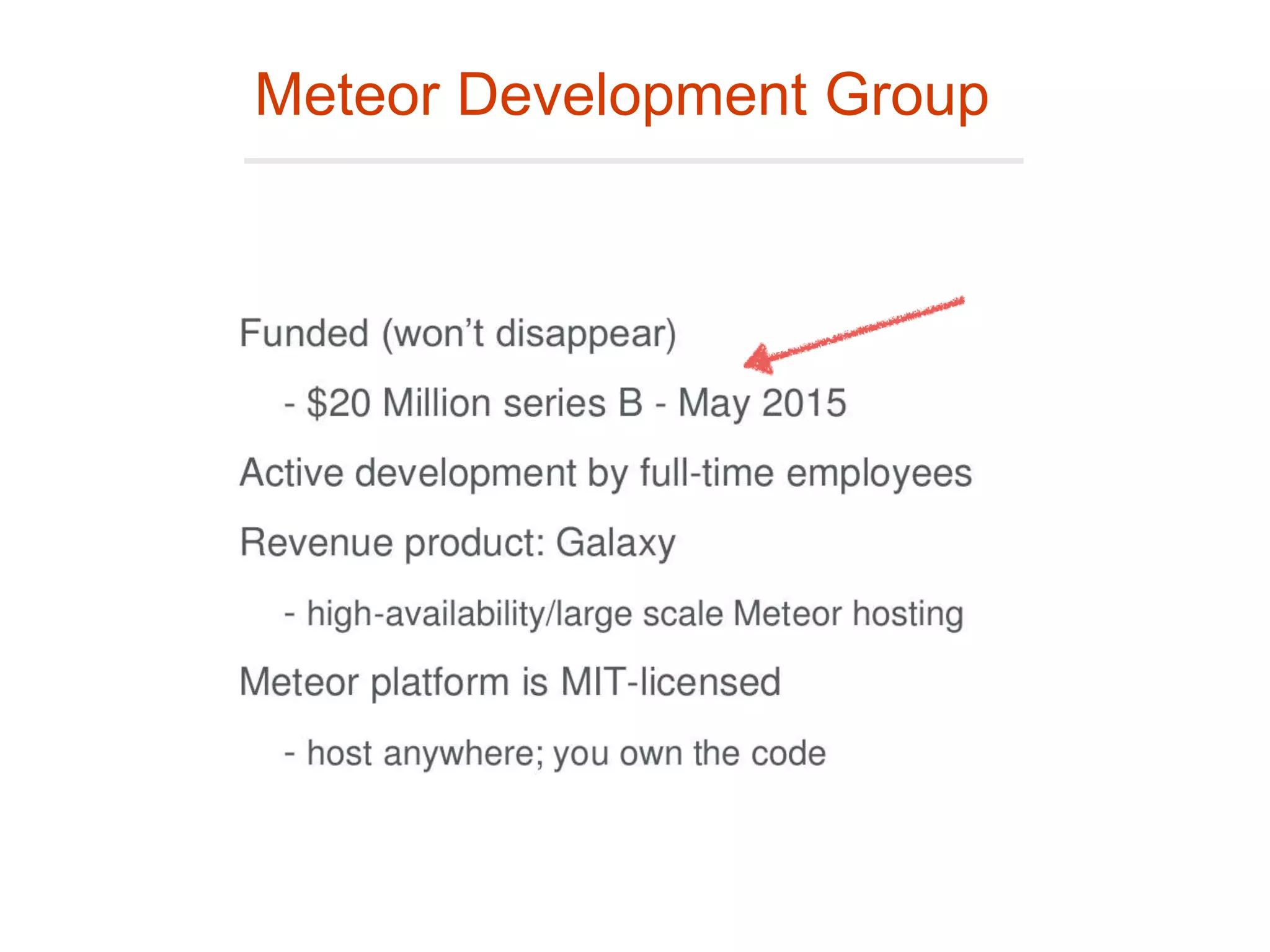 Meteor Development Group
 