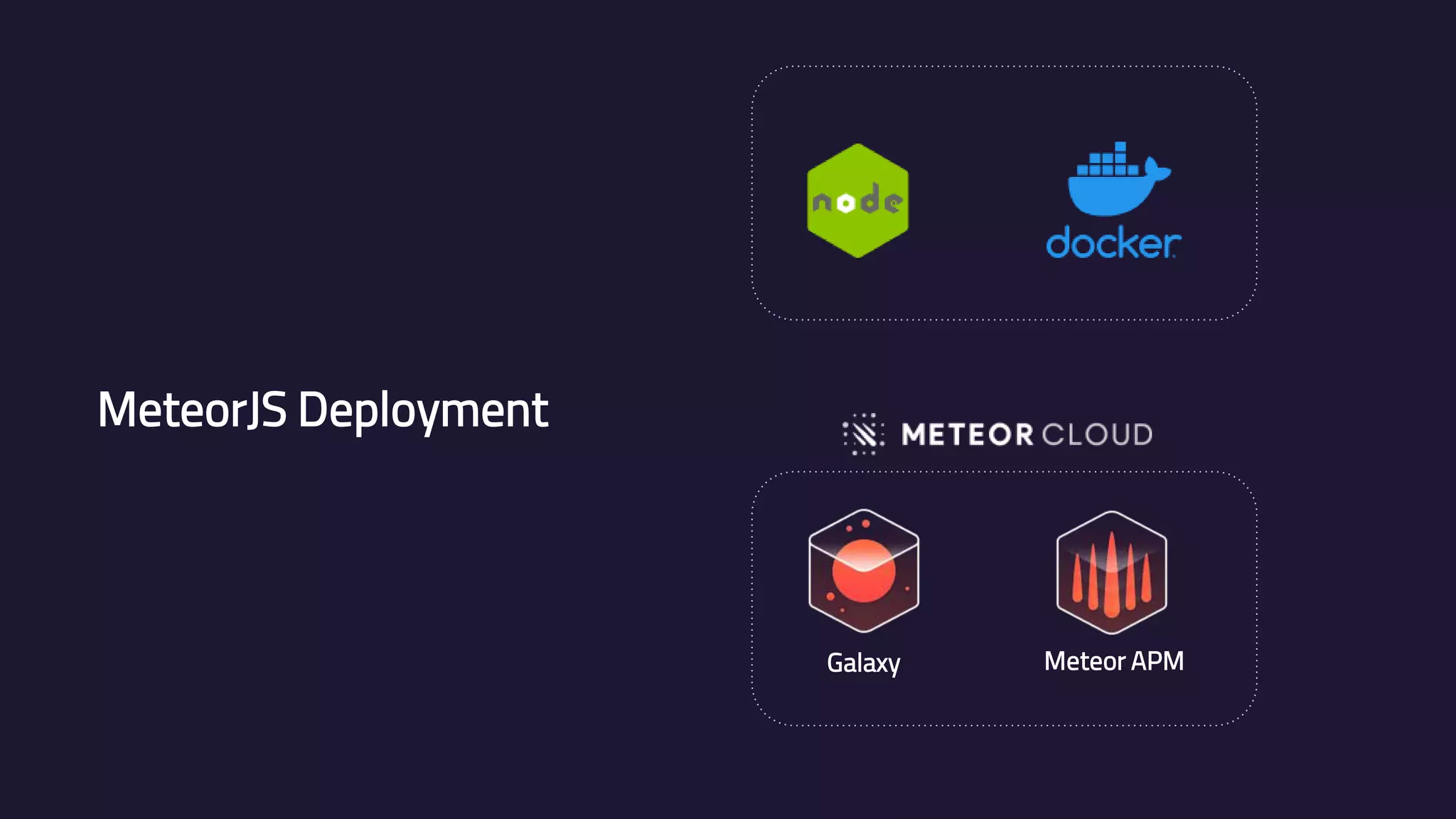 Galaxy Meteor APM MeteorJS Deployment 