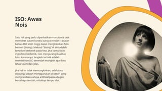 Meteran Eksposur atau Cahaya Kompensasi Eksposur Histogram.pptx