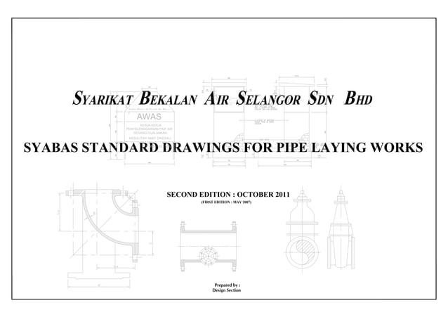 Amrep Drawings.pdf METER ARRANGEMENTS amd standard drawings for pipe laying works | PDF