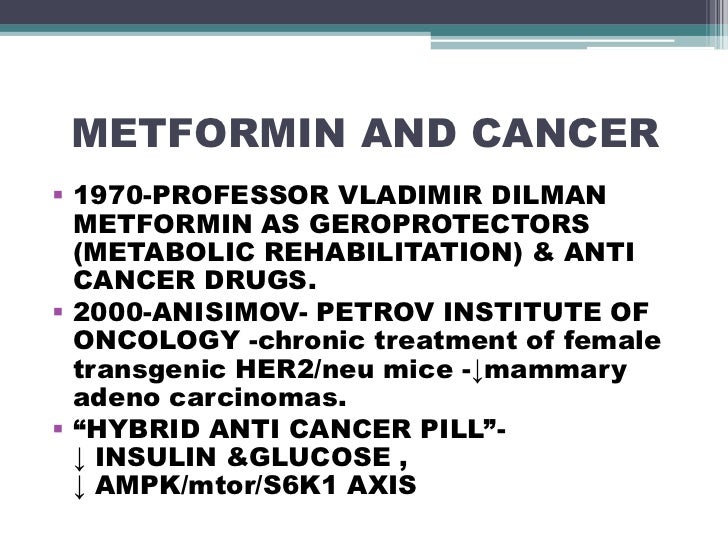 metformin cancer treatment com
