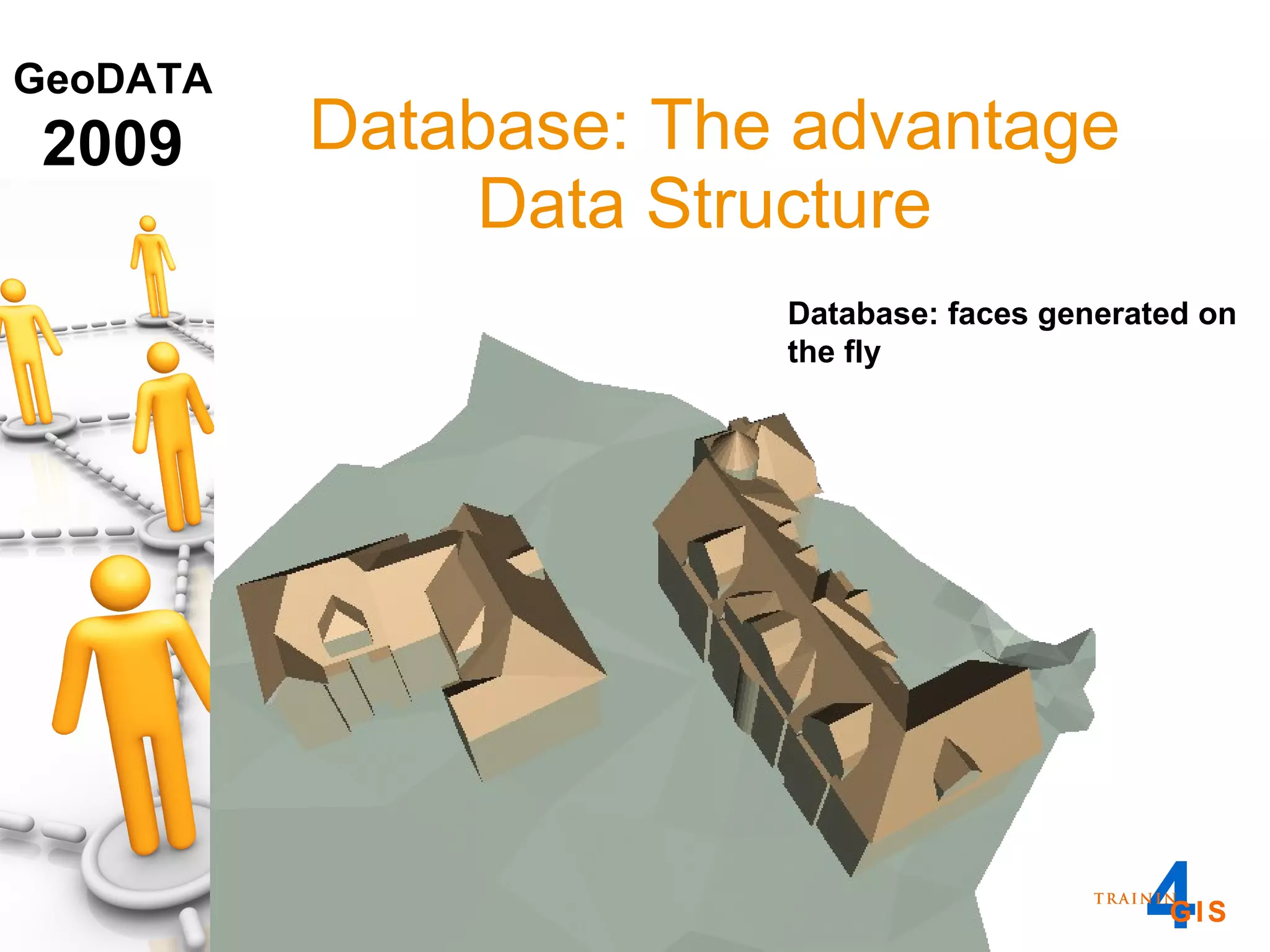Database: The advantage Data Structure  Database: faces generated on the fly 