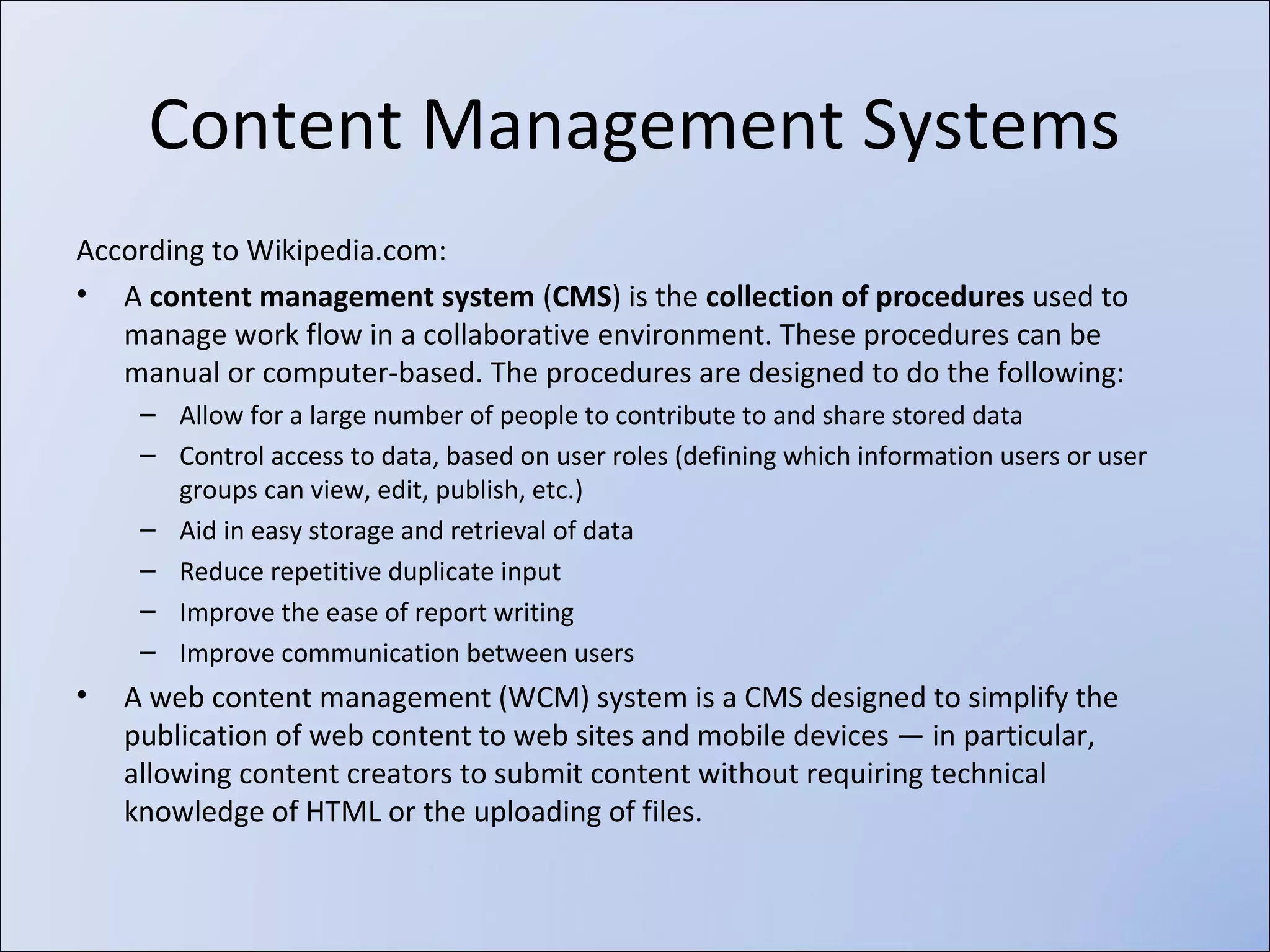 •
•
•

•
•

•

http://www.HostGator.com/ – an industry leader
http://ASmallOrange.com – based out of Durham, NC
http://www.bluehost.com/ – another popular choice
Many will provide “Unlimited” Space & Bandwidth, etc.
Look for companies that offer “cPanel”, “Fantastico” or
1-Click Script Installs for Wordpress and other apps.
http://www.simplescripts.com will also install over 70
top applications on your site as well.
Cheaper $ is not always better. Read customer reviews.

 