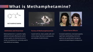Methamphetamine drugd in society final.pptx