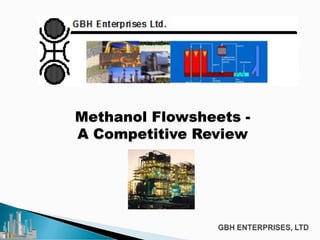 Methanol Flowsheets -
A Competitive Review
 