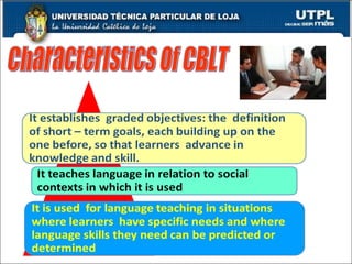 CharacterIstics of CBLT 