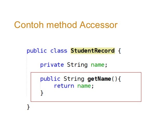 Method Pada Java