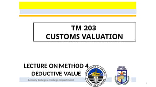 Method-4_Deductive-powerpointttpresenttation | PPT