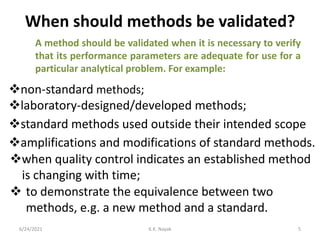 Method validation | PPTX