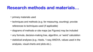Methoda & Materials.pptx research methods | PPTX