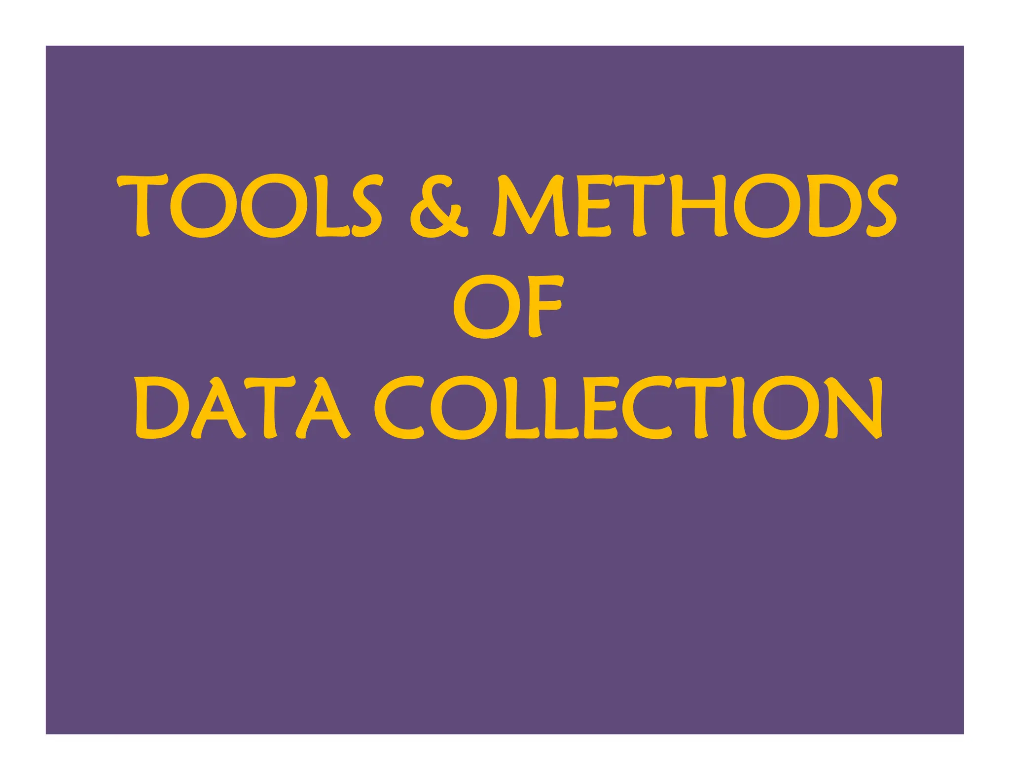 methods of data collection in nursing research | PDF | Resume Writing ...