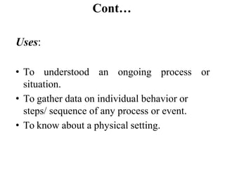 methods of data collection in nursing research | PDF