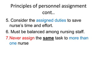 Patient care assignment method assignmen | PDF