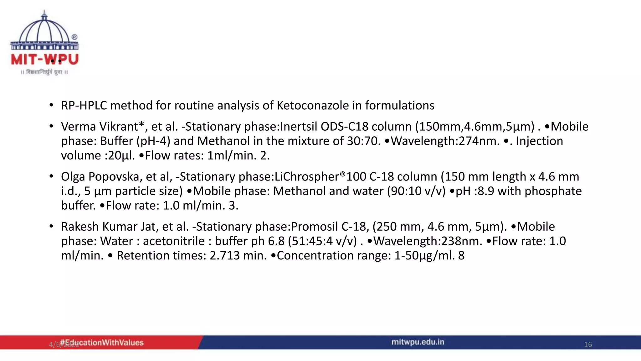 Method development and validation in HPLC | PPTX