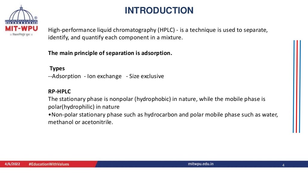 Method development and validation in HPLC