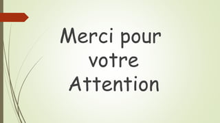 Merci pour
votre
Attention
 