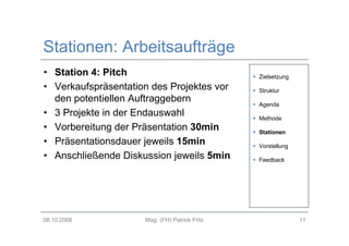 Methodenwerkstatt Projektmanagement