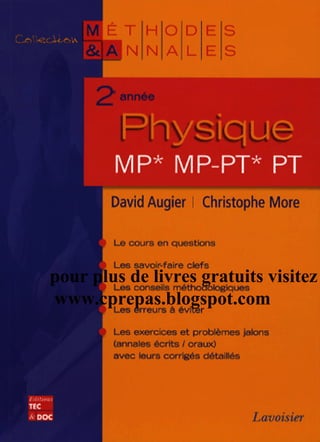 pour plus de livres gratuits visitez
www.cprepas.blogspot.com