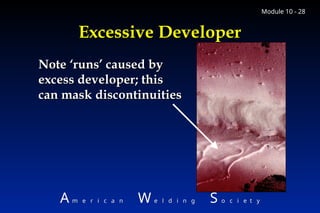 methodes of testing welding visual .ppt
