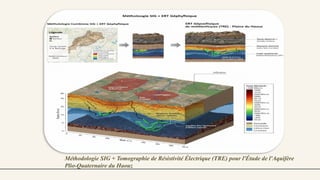 Méthodologie SIG + Tomographie de Résistivité Électrique (TRE) pour l'Étude de l'Aquifère
Plio-Quaternaire du Haouz
 