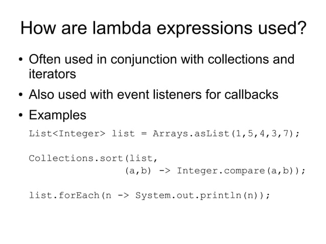 Method Handles in Java | PPT
