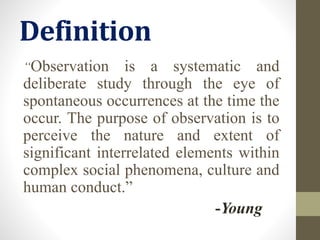 Method of assessment observation | PPTX