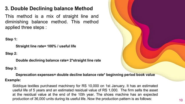 Different Types of Depreciation Methods | PPTX | Stocks and Bonds ...