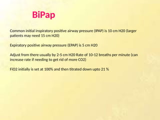 Common Fio2 Bipap Method of oxygen administration and care | PPTX