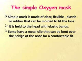 Method of oxygen administration and care | PPTX