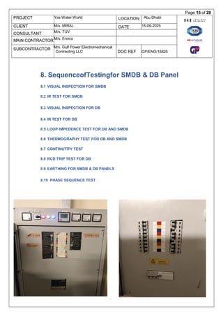 Distribution Board Contact Testing METHOD OF STATEMENT FOR TESTING OF MAIN DISTRIBUTION BOARDS.pdf