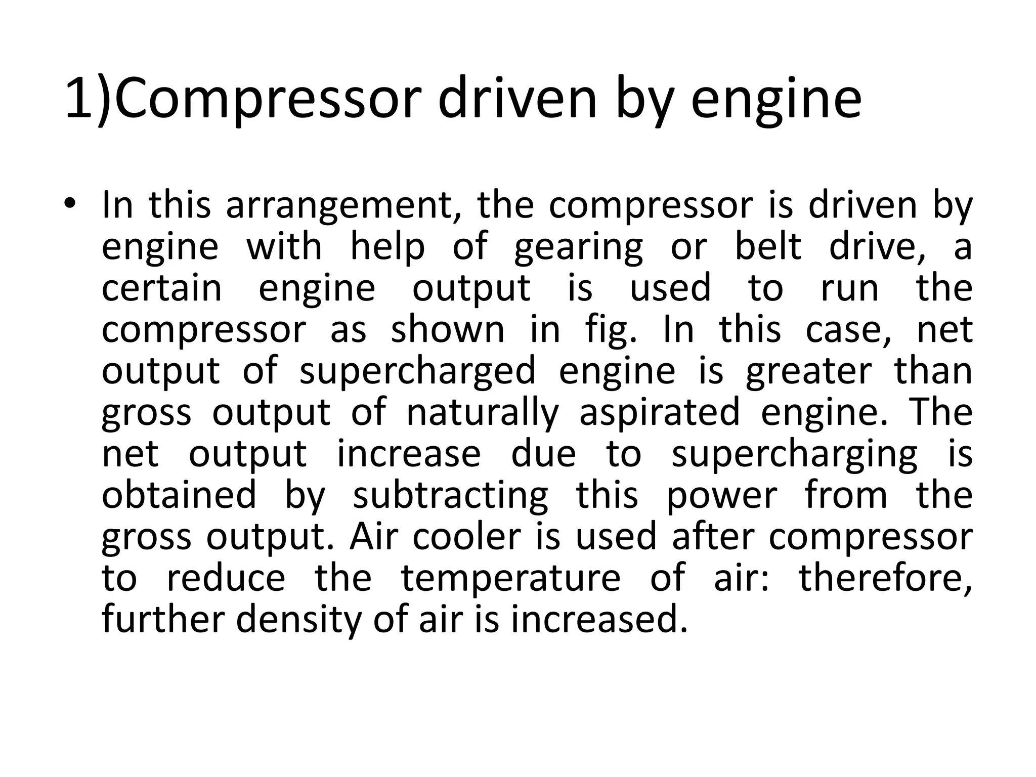 Method Of Supercharging Pptx
