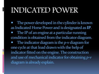 Ip Indicated Power Different Measurement and Method of testing of ic engine for 2 stroke ...