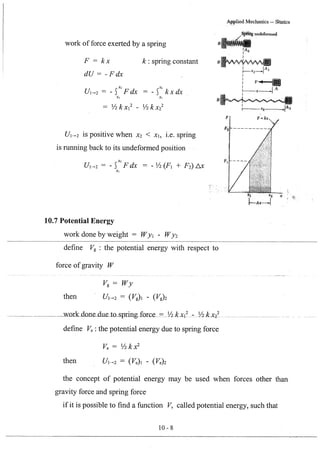 Method of virtual work | PDF