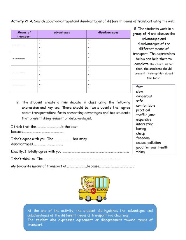 Modern means of transport essay