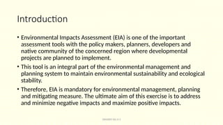 Methodologies of Environmental Impact Assessment (EIA) – A Complete ...