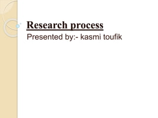 Methodology and research process | PPT
