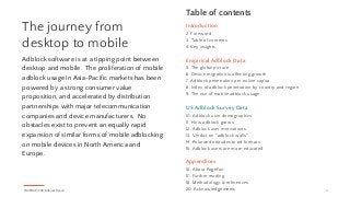 Introduction
2. Foreword
3. Table of contents
4. Key insights
Empirical Adblock Data
5. The global picture
6. Device migra...
