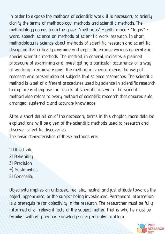 methodology template for dissertation