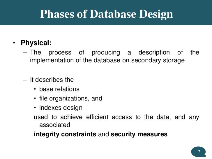 Methodology conceptual databases design roll no. 99 & 111