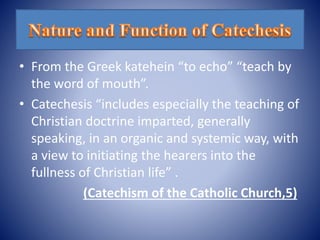 Methodology of catechesis 2