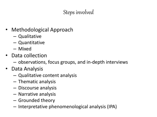 The difference between Method and Methodology | PPTX