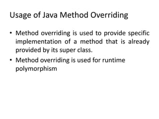 Method overloading | PPT