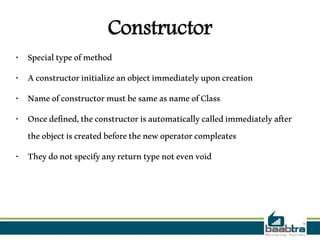 Method overloading and constructor overloading in java | PPT