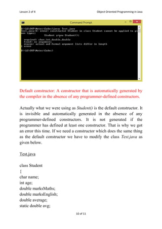 Methods in Java | PDF