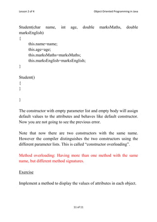 Methods in Java | PDF