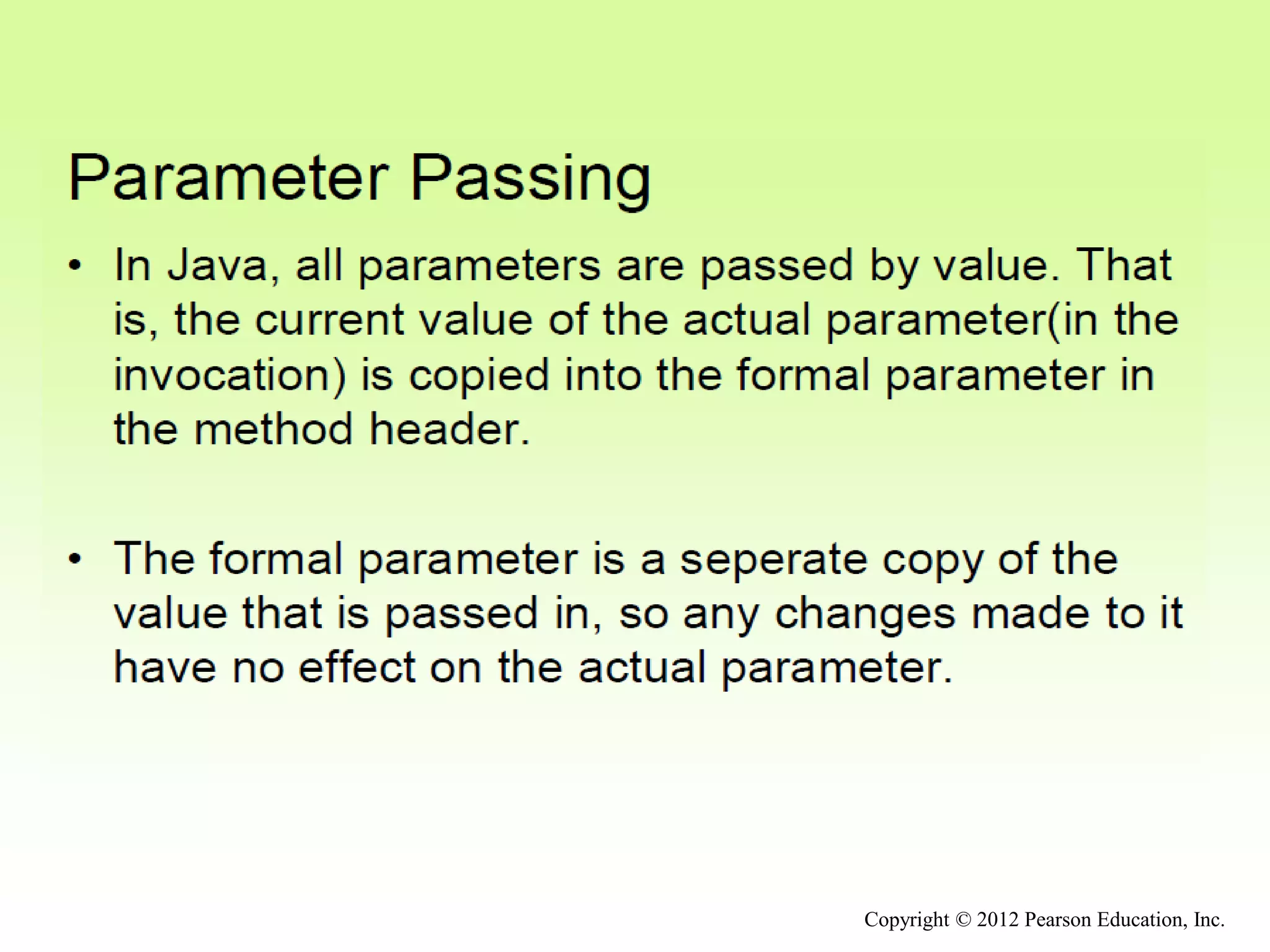 Copyright © 2012 Pearson Education, Inc.
 