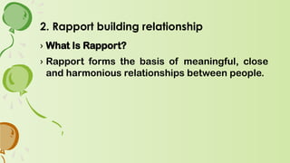methods of therapeutic communication for fundamentals of nursing | PPTX